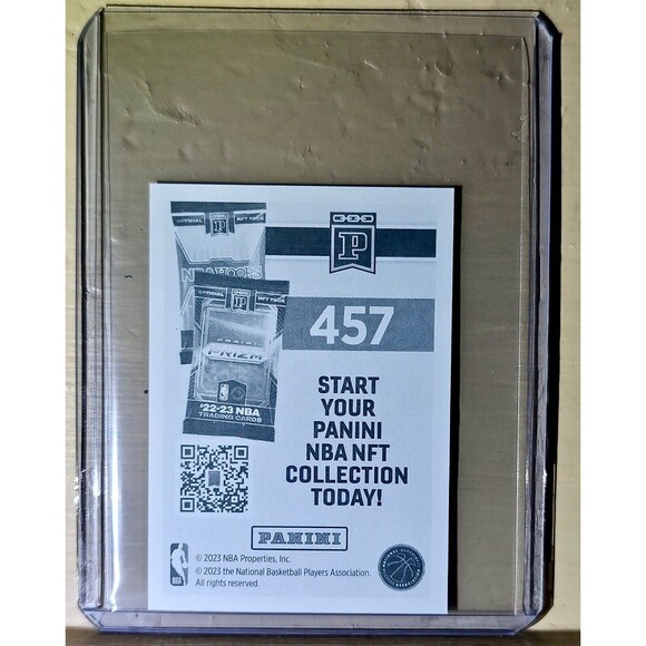 2023-24 Harrison Barnes Panini NBA Basketball #457 Sticker Sacramento Kings - Picture 2 of 2